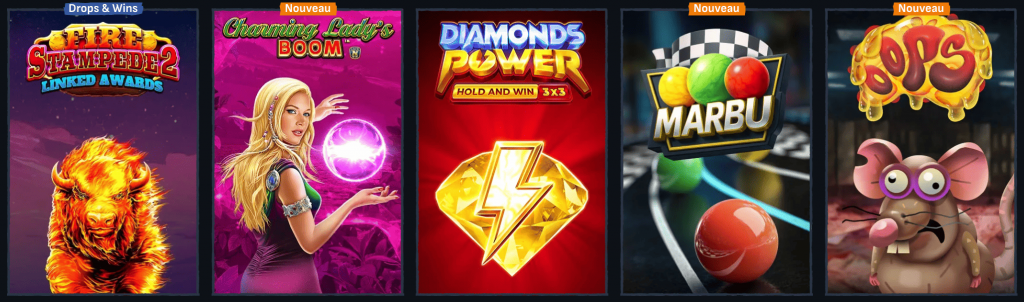 Vari&eacute;t&eacute; de jeux au Mafia Casino